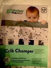Padded Crib Rail Covers  set Of 2   With Silicone Teething Topper Malarkey