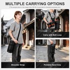 Fomito Water-resistant Camera Lens Pouch Bag - Shockproof Protective Case With M