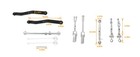 3 Point Hitch Kit For Kubota B-series Compact Tractors Category 1 Galvanized