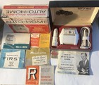 Vintage 12 Volt Remington Roll A Matic Auto Home Electric Shaver 1957 - 1962