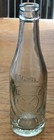 Vintage 1940s Dr Pepper Bottle - Embossed Clear Glass  10-2-4 Logo Advertising