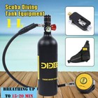 1l Mini Scuba Oxygen Cylinder Diving Air Tank Kit Snorkeling Breathing Equipment