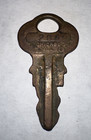 Vintage Chicago Lock Co Brass Key Made In Usa  206 Bulk Peanut Gumball Machine