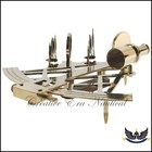 Nautical Sextant Working Instrument Astrolabe Ships Maritime Solid Brass 4  Gift