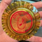 Vintage Silver Slipper Casino Las Vegas Nevada 4  Souvenir Cigarette Ashtray 