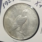 1923  Xf Peace Dollar  1 Silver Coins Circulated Uncertified Rare 