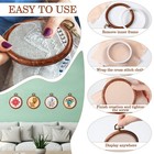 Burbell 15 Pcs 4 Inch Round Embroidery Hoops Frame