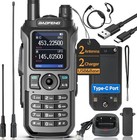 Long Range Walkie Talkie 160 Mile Two Way Radio Charge Headset Waterproof Usa