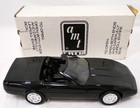 Vintage 1995 Ertl 6655 1995 Black Corvette Convertible Plastic Car Unused In Box