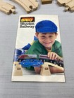 Brio Wooden Railway Assortment Of Straight   Curved Train Track Lot Of 64 Pieces