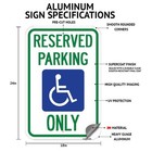  2 Pack  School Parking Sign Reserved For Faculty And Visitors   18  X 24  He   