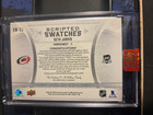 2024-25 Upper Deck The Cup 22-23 Update Scripted Swatches Seth Jarvis Auto  35