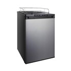 4 Keg Capacity Beer Dispenser-three Tap Stainless Steel Kegerator Homebrewers