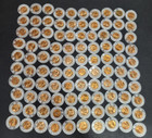 100 All Different Bu Encased Wheat Cents From The 50 s
