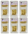 270 Pcs Hair Dreadlocks Beads Cuff Clip Decoration Filigree Tube 8 Mm Bead 45x6 