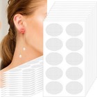500pcs Ear Lobe Support Patches For Earrings  Clear Earring Stickers For Heavy E