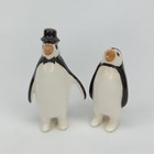 Vintage 1970s Penguin Figurine Set Of 2 Hagen Renaker Made In Usa New Arrival