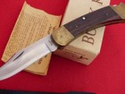 Buck Usa 110 Mint In Box Folding Hunter 1974-1980 Dotted Lockback Knife   Sheath