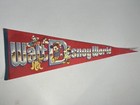 Vintage Disneyland Walt Disney Mickey Minnie Mouse Pluto Felt Banner Pennant