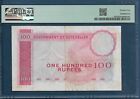 Seychelles British Administration 100 Rupees  1973  P 18d  Pmg 25 Vf