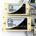 Probucker Alnico Electric Guitar Bridge neck Pickups W pro Wiring Harness Chrome