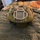 Ops-core Xp Ballistic High Cut Helmet Sized M l With Agility Helmet Cover