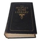 Antique The Peoples Home Library Medical Cooking Veterinary Rc Barnum Co Book