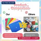 1040 Pcs Glitter Foam Stickers heart Stars Shapes Self-adhesive Sparkle