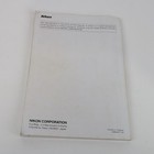 Nikon D80 Dslr Digital Camera Instruction Manual In English - Fair Condition