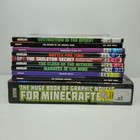 Minecraft 10 Book Lot Paperback Unofficial Adventure Graphic Novel 8 Bit Warrior