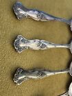 1847 Rogers Bros  Vintage Grape Silverplate  6  Round Bouillon Spoons 7   