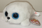 Ty Beanie Boos - Icy The White Baby Seal 6  New Mwmts Plush Stuffed Animal Toy