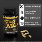 Potency Wood Ginseng Ashwagandha Ginkgo Tribulus   Herbal Supplements