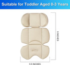 Infant Car Seat Insert Breathable Head Support Newborn To Toddler 0-3 Years Soft