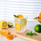 Vplus 12 Oz Compostable Clear Cold Cups  100-pack Biodegradable Disposable