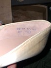 Vintage 1940s Satin High Heeled Shoes With Purchase Receipt And Original Box