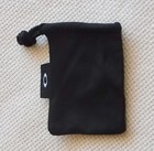  3  Oakley Black Lens Bags   Storage Bag   Pouch  Lot Of 3 Oakley Bags