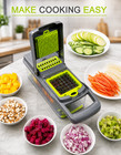16-in-1 Vegetable Chopper Cutter Fruit Onion Dicer Slicer Kitchen Tool Set