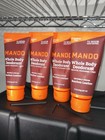Lot Of 4- Mando Whole Body Deodorant For Men - Invisible Cream- Bourbon Leather
