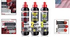 Heavy Cut To Super Finish  3-step Car Polishing System For Showroom Shine