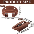 8 Set Drawer Guide Kit For Kenlin Rite-trak Ii 168 Drawers Repair Kit