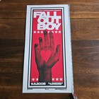 Fall Out Boy 2008 Silk Screenprint Tour Concert Poster Signed And Numbered 