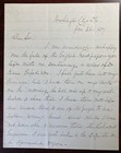 Sen  Wm  Bigler-autographed Letter To Geo  W  Childs-1857-signficant Content