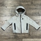 Vintage Y2k Nike Tech Toddler Tracksuit Set Hoodie Joggers Gray - Kids Size 3t