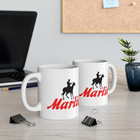 Marlin Gunmaker Guns Firearms Rifles Black white Coffee Mug