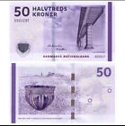 2016 Denmark 50 Kroner P 65 Unc New Banknotes