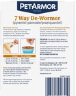 Petarmor    7 Way De-wormer   Insect Treatment For Small Dogs And Puppies  0ship