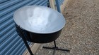 Panyard  Steelpan Steel Drum  23 And 1 4  Oversized Powdercoat