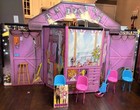 Vintage Barbie   Rockers Hot Rockin Stage Playset Original Box Incomplete Read