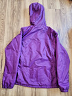 Columbia Women s Purple Fleece Lined Hooded Full Zip Jacket Medium 